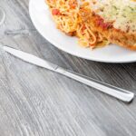 Libbey 146 5502 Vermont 8 1/2" Dinner Knife w/ Fluted Blade - 1