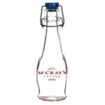 Libbey 34 oz. Clear Glass Bottle with Flip-Top Wire Bail Lid