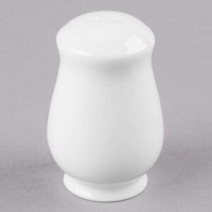 Libbey 911190026 International 2 1/4" Bone China Salt Shaker