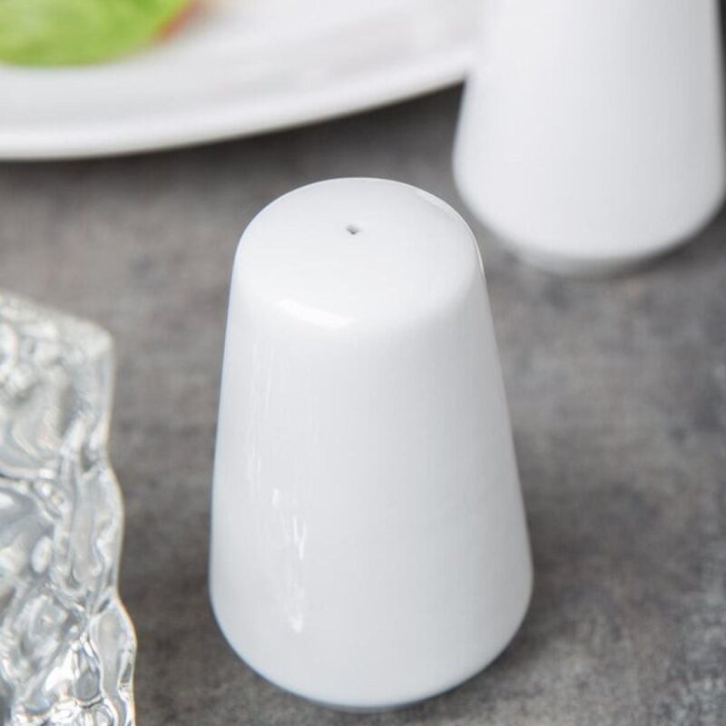 Libbey 911194500 Reflections Aluma Porcelain Salt Shaker - 1