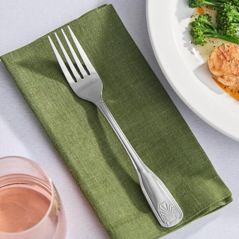Libbey Brandware 127 030 Coral 7 5/8" Heavy Dinner Fork - 1