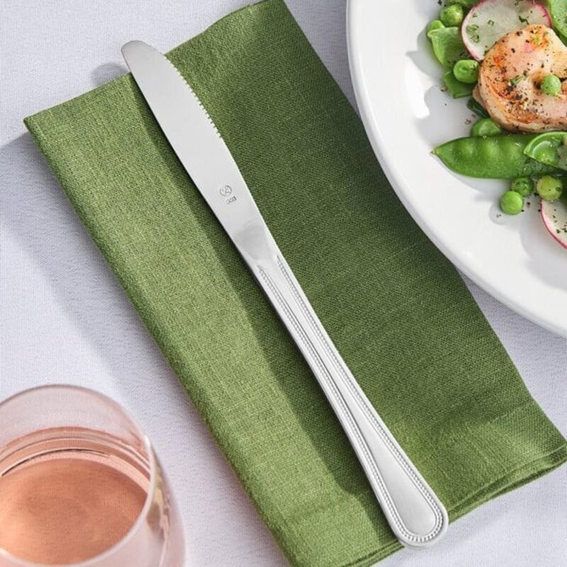 Libbey Brandware 130 5262 Harbour 8 7/8" Heavy Dinner Knife - 1