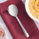 Libbey Brandware 141 004 Windsor 6 3/4" Round Soup Spoon - 1