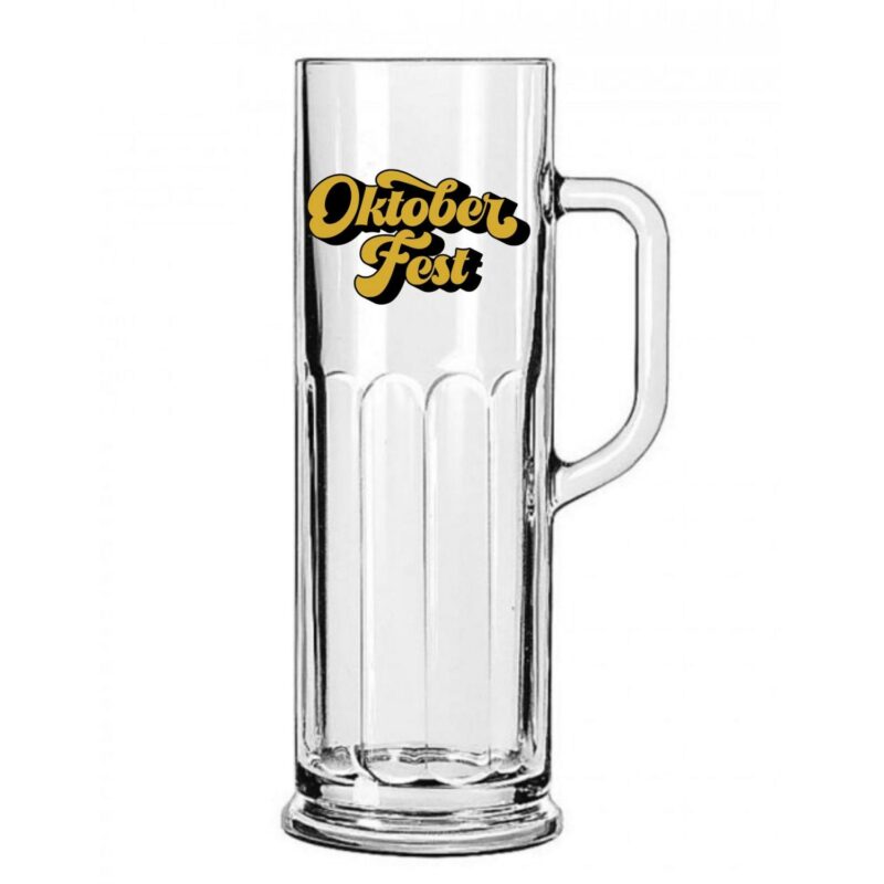 Libbey Frankfurt Beer Mug 21 oz - Classic Glass Stein with Handle