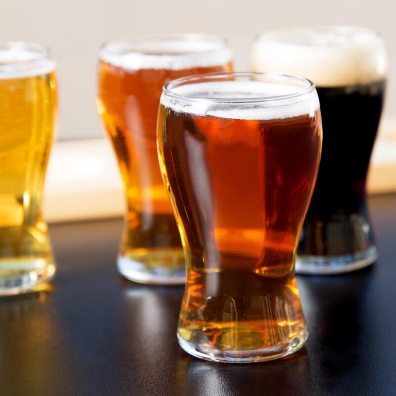 Libbey Mini Pub Glass 5 oz. - Classic Beer Sampler Glass - 1