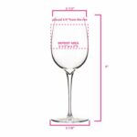 Libbey Renaissance Sheer Rim Stemmed Red Wine Glass 16 oz. - 1