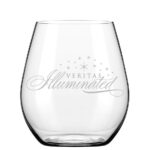 Libbey Renaissance Stemless Sheer Rim Wine Glass