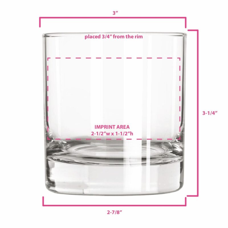 Libbey Rocks Glass 8 oz. - Made in USA - 2