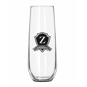 Libbey Stemless Champagne Flute 8.5 oz - Made in USA