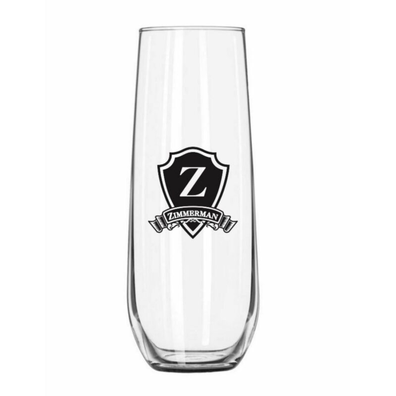 Libbey Stemless Champagne Flute 8.5 oz - Made in USA