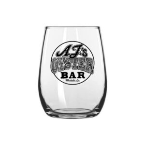 Libbey Stemless Wine Glass Taster 6.25 oz - Made in USA