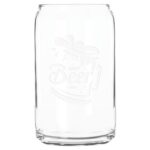 Libbey 16 OZ BEER CAN GLASS