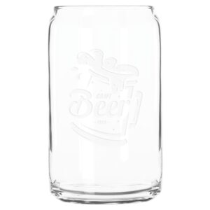 Libbey 16 OZ BEER CAN GLASS