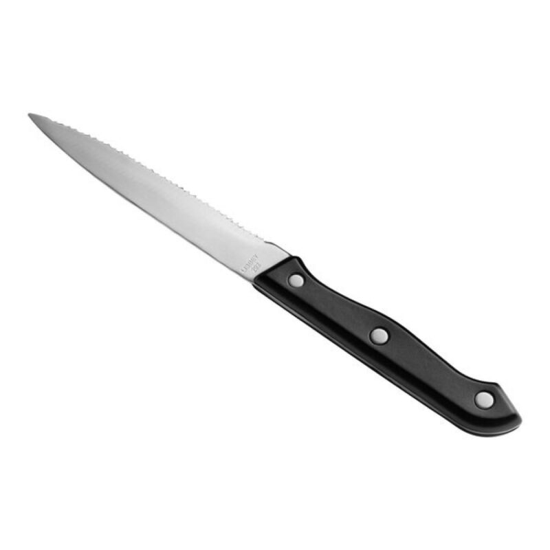 Libbey-201-2632-9-14-Steak-Knife-w-Black-Bakelite-Handle-9592012632 Libbey 201 2632 9 1/4" Steak Knife w/ Black Bakelite Handle