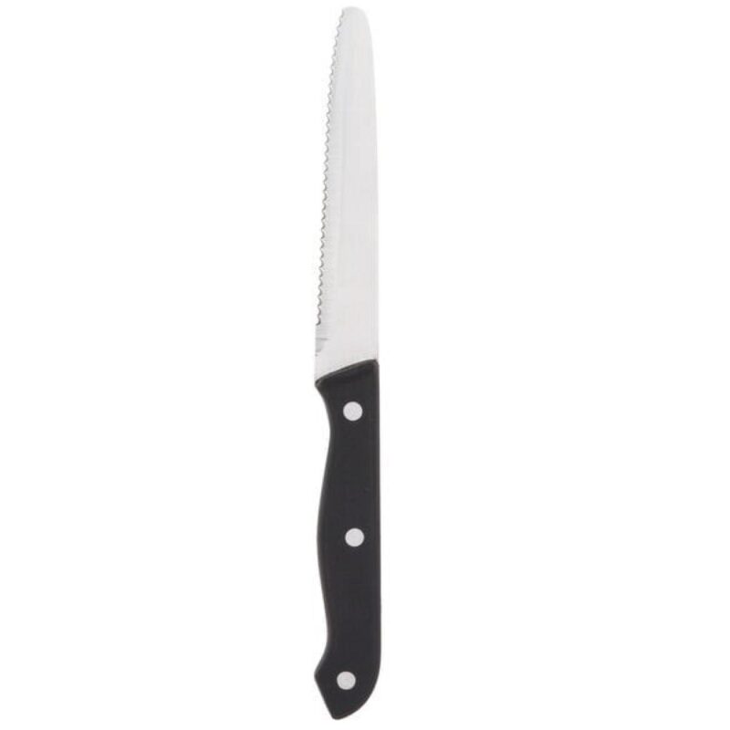 Libbey 201 2642 8 7/8" Steak Knife w/ Black Bakelite Handle