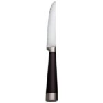 Libbey 201 2822 Steak Knife w/ Black Plastic Handle