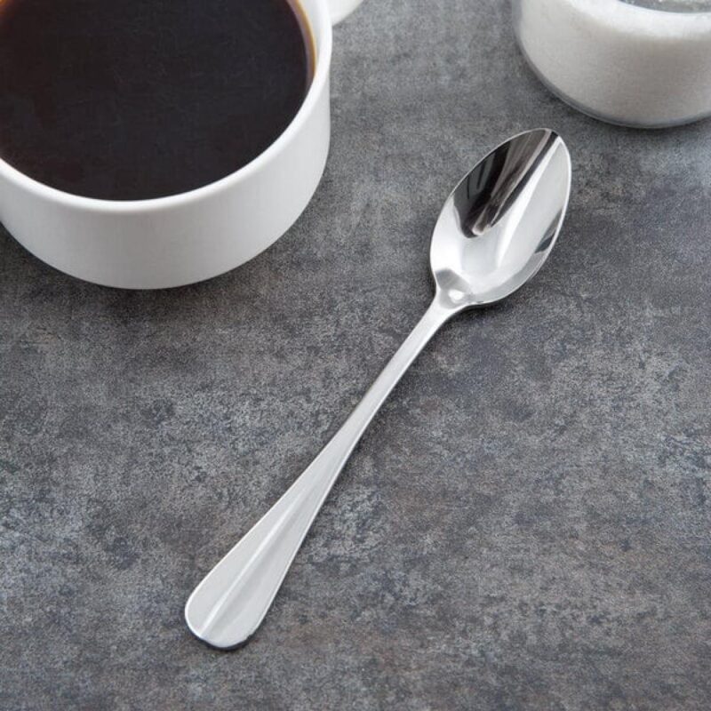 Libbey 213 007 Baguette 4 3/4" Heavy Demitasse Spoon - 1