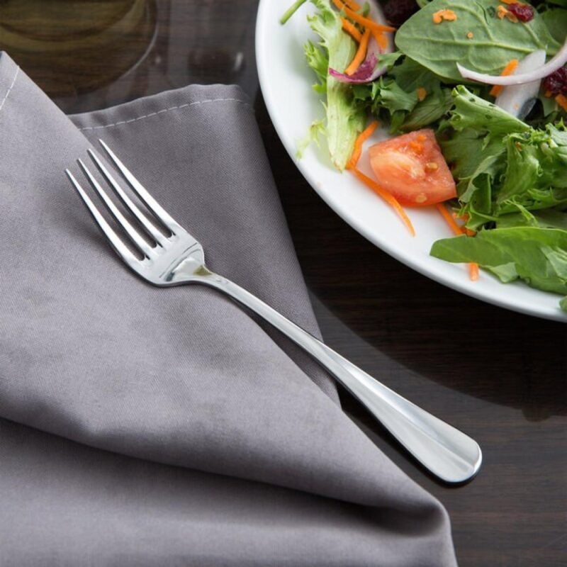 Libbey 213 038 Baguette 6 1/2" Heavy Salad Fork - 1