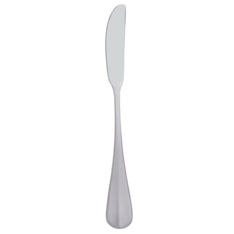 Libbey 213 053 Baguette 6 5/8" Flat Butter Knife / Spreader