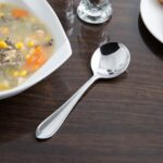 Libbey 239 016 Antique 5 5/8" Heavy Bouillon Spoon - 1