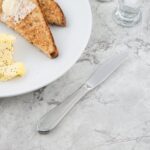 Libbey 239 554 Antique 6 3/4" Plain Bread & Butter Knife - 1