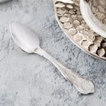 Libbey 244 007 Kings 4 1/4" Heavy Demitasse Spoon - 1