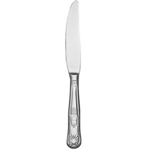 Libbey 244 2702 Kings 9 5/8" Dinner Knife w/ Fluted Blade