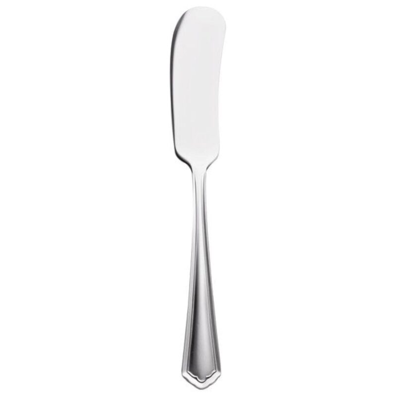 Libbey-256-053-Cortland-5-78-Flat-Butter-Knife-Spreader-959256053 Libbey 256 053 Cortland 5 7/8" Flat Butter Knife / Spreader