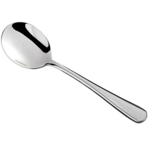 Libbey 304 016 Adrina 6 3/8" Heavy Bouillon Spoon