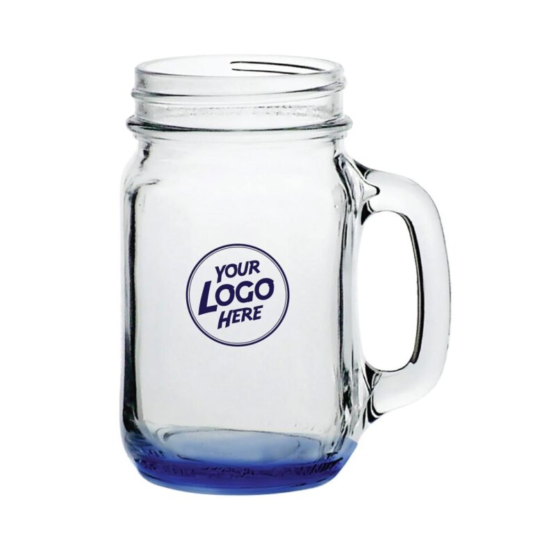 Libbey Mason Jars with Handles - 16 oz - 3
