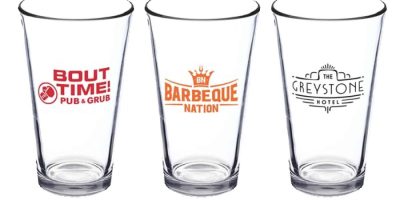 Pub Crawl 16 oz Libbey Pint Glasses